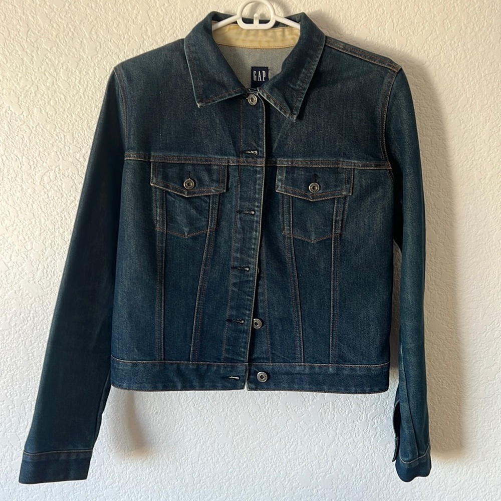 Vintage 90’s Gap Dark Denim Jacket